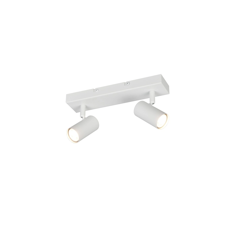 Emplacement monté en surface Taryn Blanc à deux lumières Trio 4017807685565