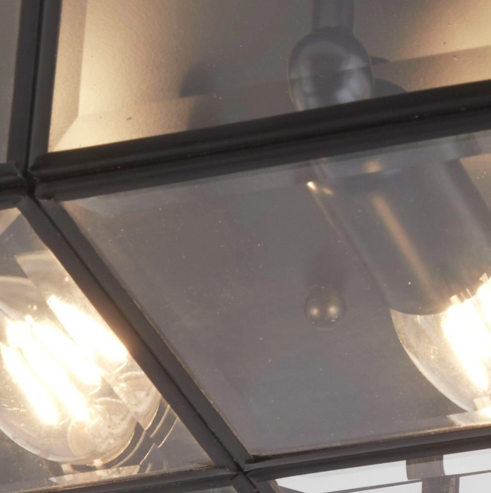 Plafonnier noir Flush Searchlight 5053423126593