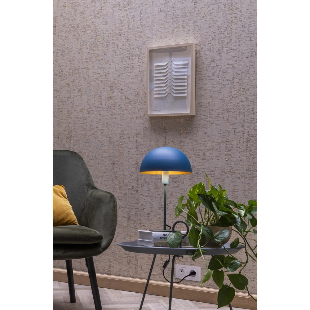 Lampe de table de conception Siemon bleu Lucide 5411212451545