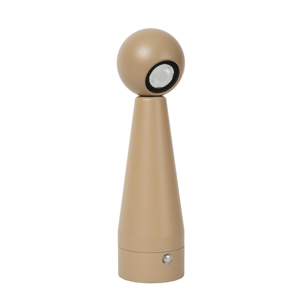 Lampe de table rechargeable Ipsos taupe