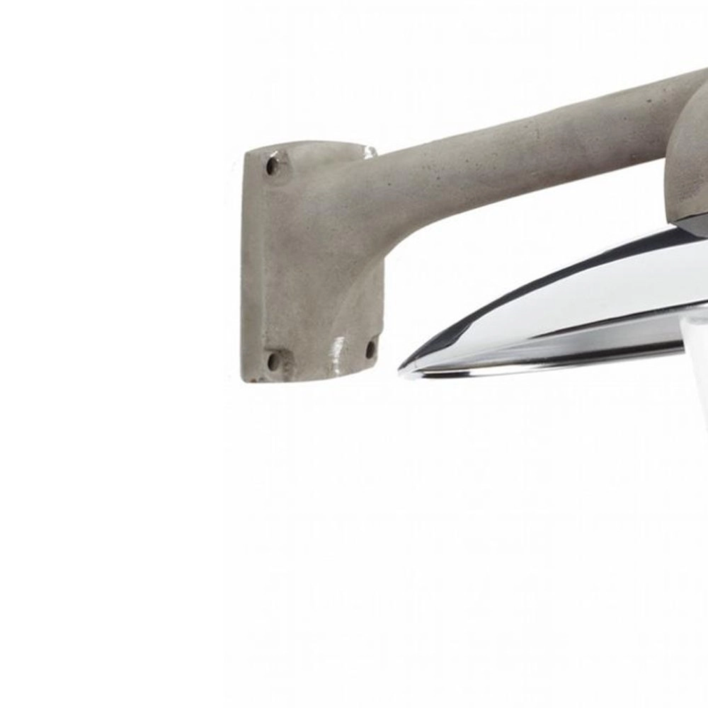 Lampe extérieure de l'industrie Fabrique gris métallisé avec chrome KS 8714732119658