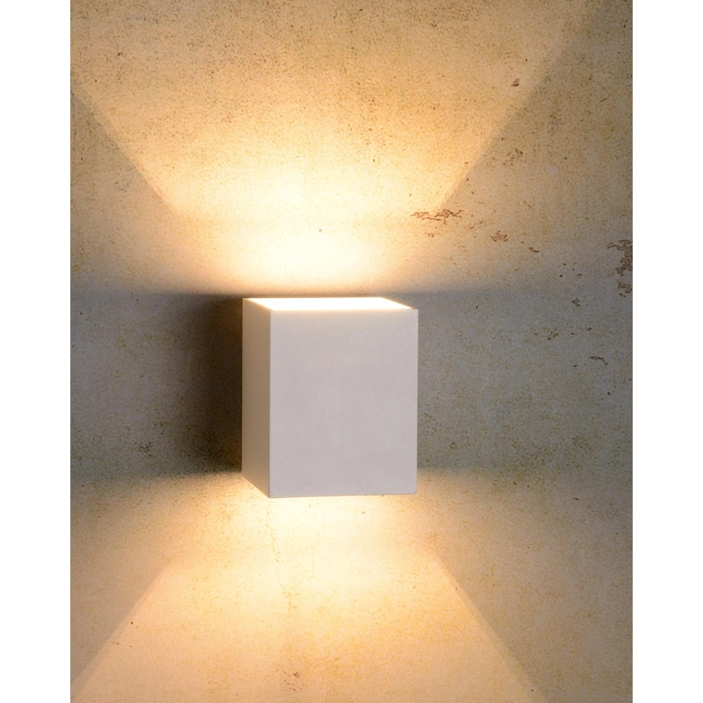 Lampe murale Xera 8 cm de blanc Lucide 5411212233677