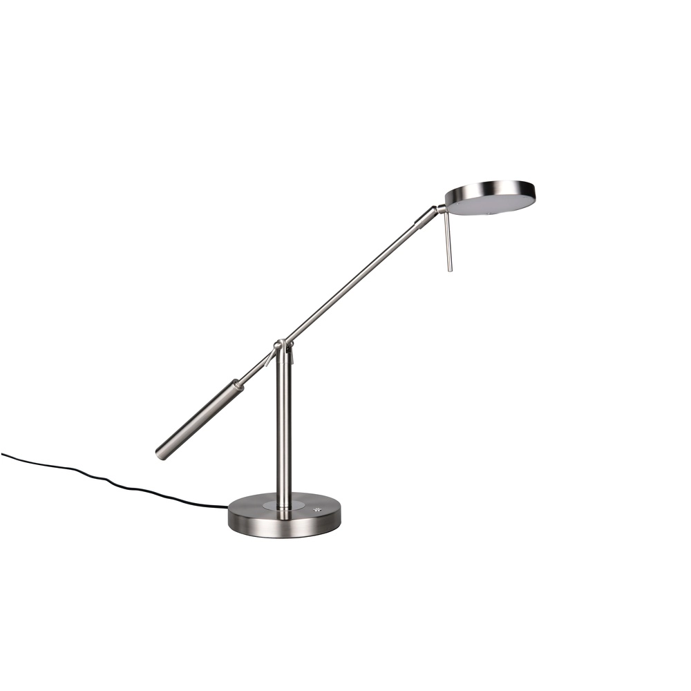 Lampe de bureau Monza nickel Trio 4017807693263