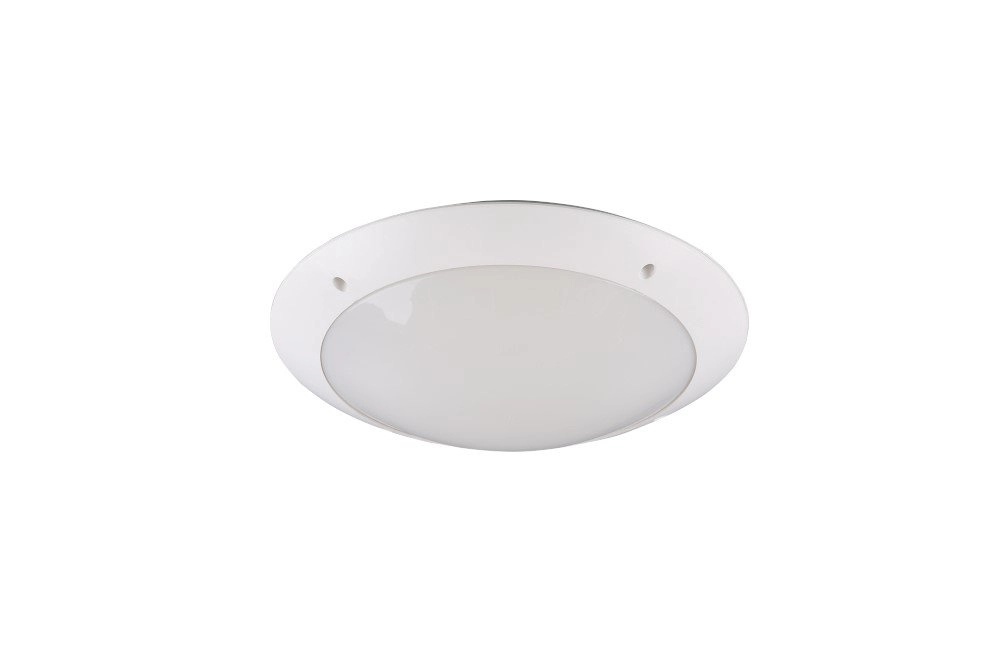 Lampe de plafond Camaro 33cm blanc mat Trio 4017807405927