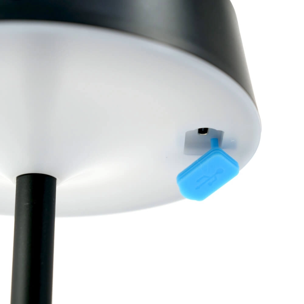 Lampe de table élégante Simeri Noir hybride Eglo 9002759758769