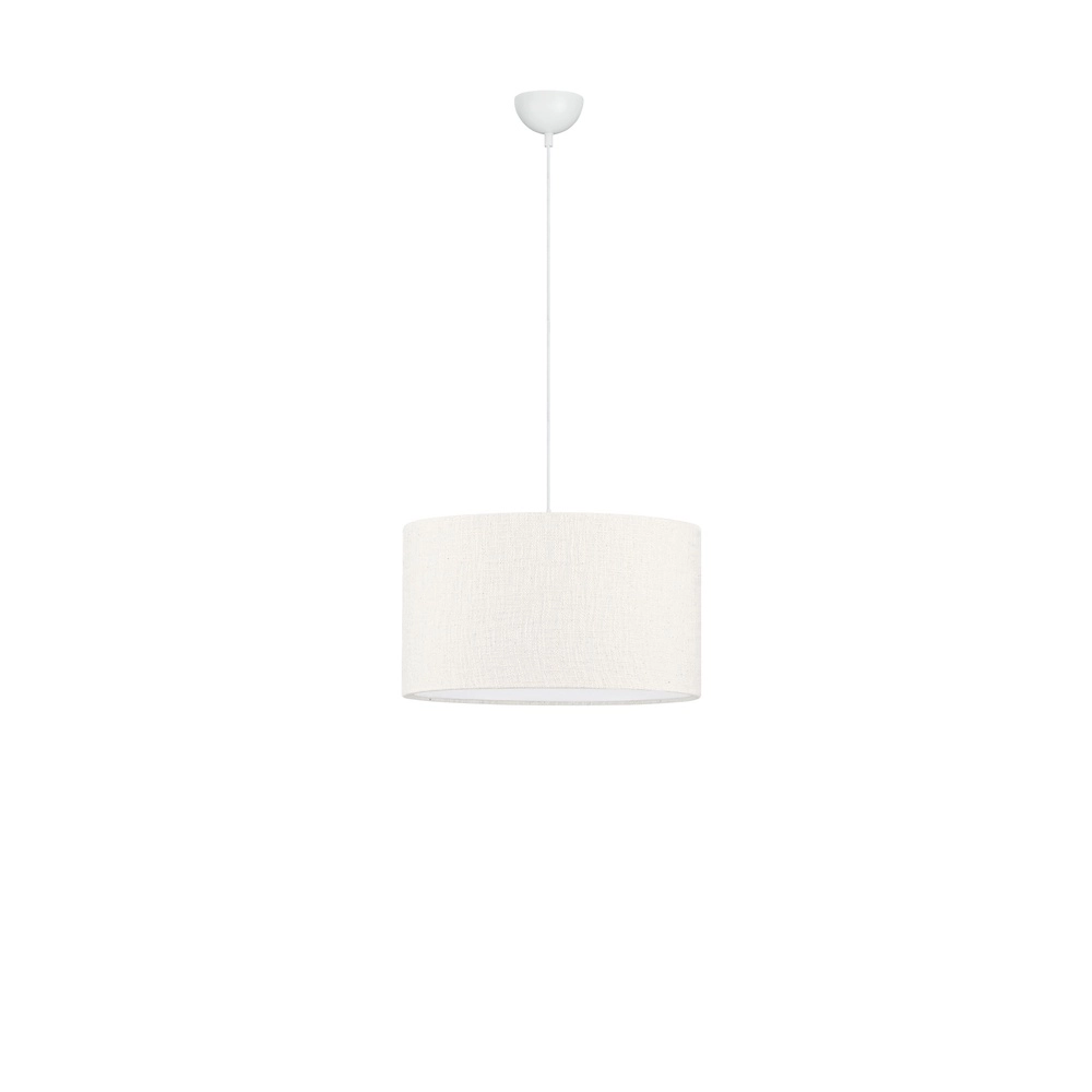 Lampe pendante en lin Karen Ø 40cm Lyora 5212017493958