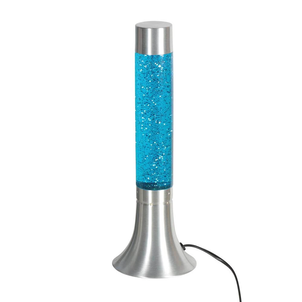 Lampe à lave Volcan métal avec bleu Steinhauer 8712746177664