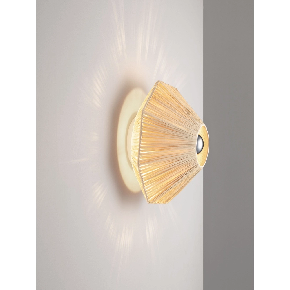Lampe murale Japandi Elvio Ø 30cm Lyora 5212017493880