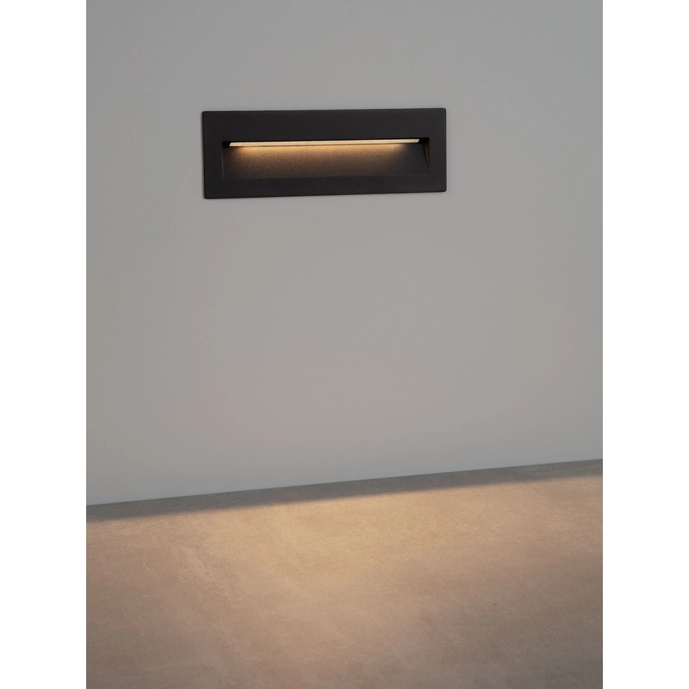 Lampe murale encastrée Drat Noir Lyora 5212017498021