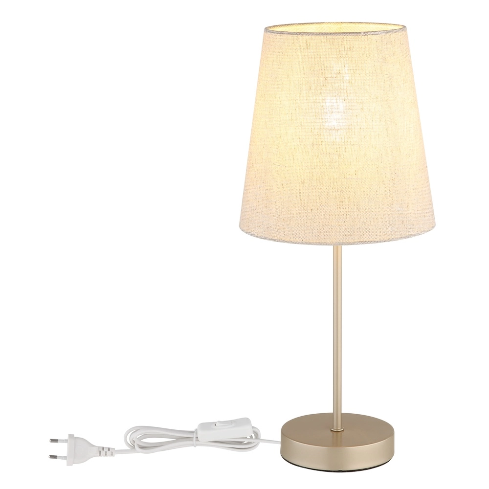 Lampe de table Joris Champagne Globo 9007371592500