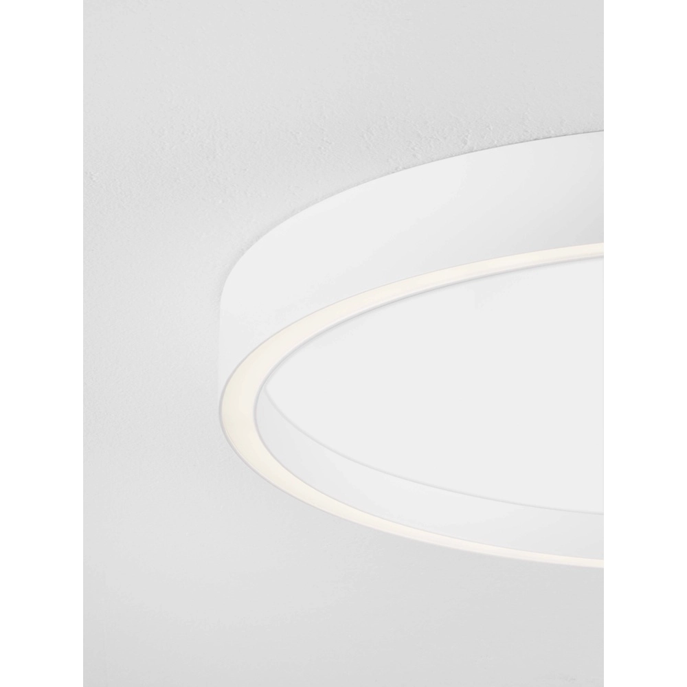 Plafonnier Istos Ø 50cm noir Lyora 5212017448897