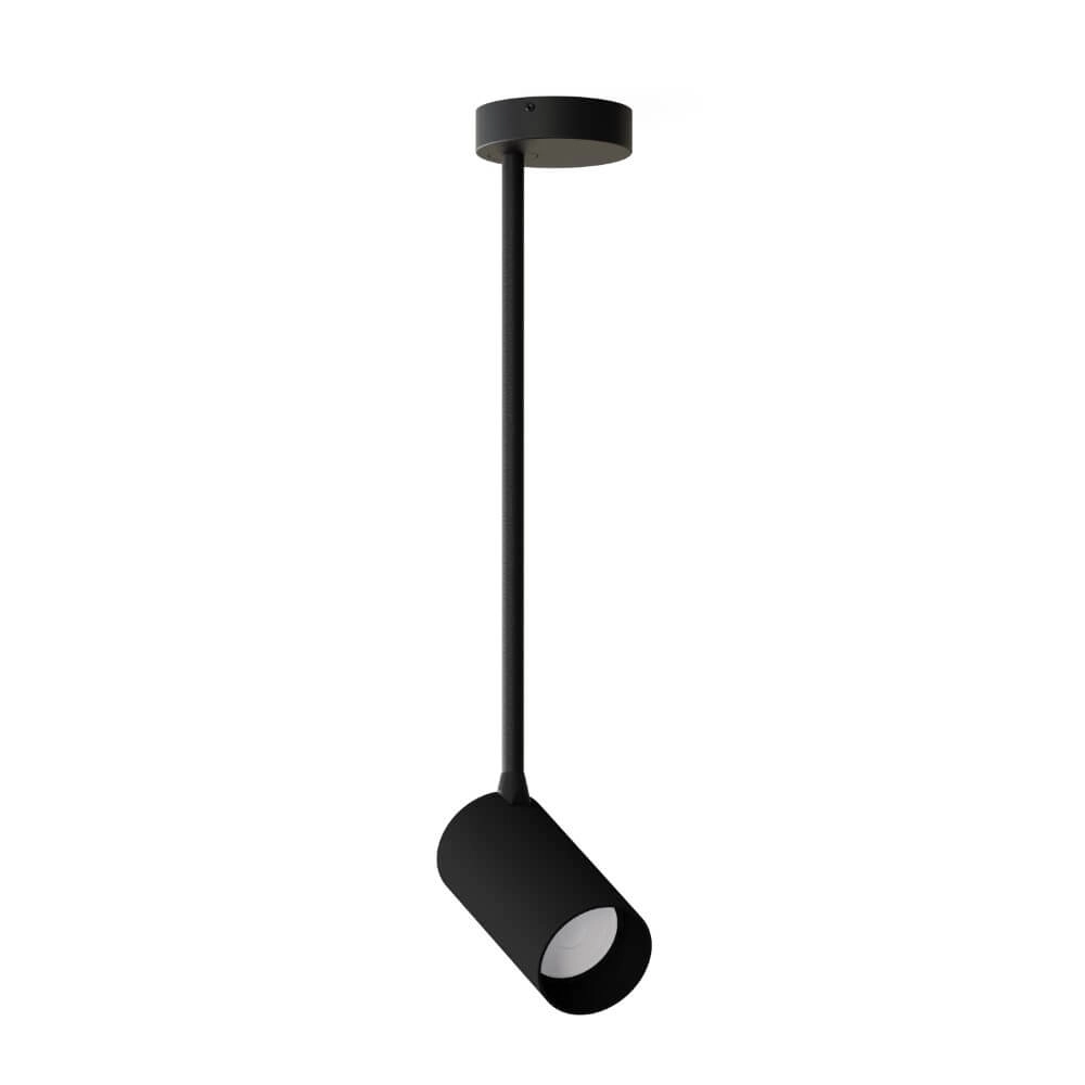 Spot en saillie noir Mono Long inclinable Spot en saillie noir Mono Long inclinable