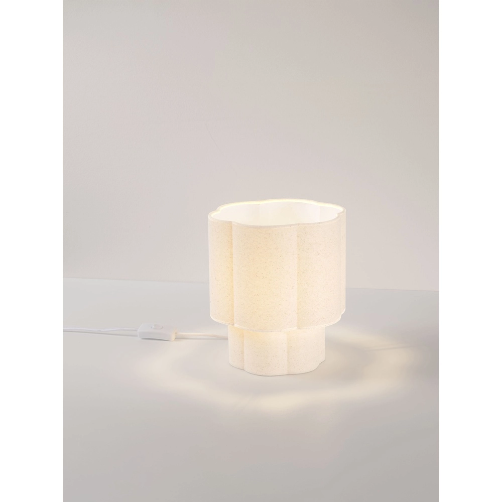 Lampe de table Bloosy Crème Lyora 5212017493507