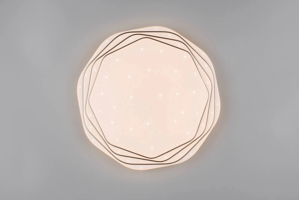Plafonnier LED Dizzy avec télécommande Trio 4017807614862