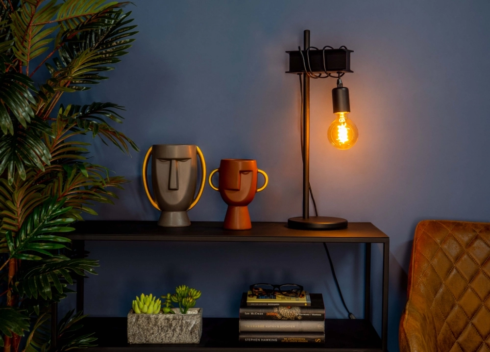 Lampe de table Townshend 6 noir Eglo 9002759437145