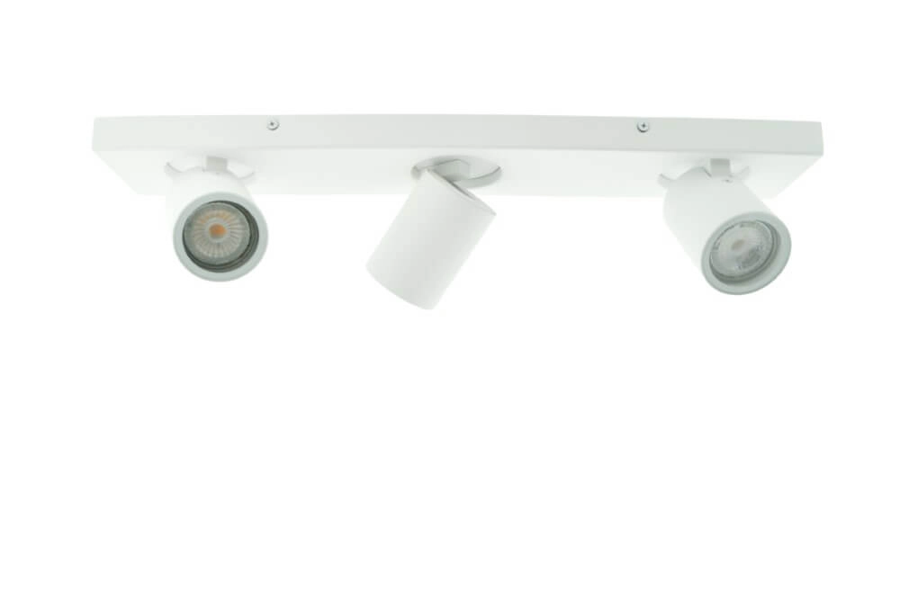 Spot de salle de bain blanc Seller - IP44 3x GU10 Lyora 5053423187754