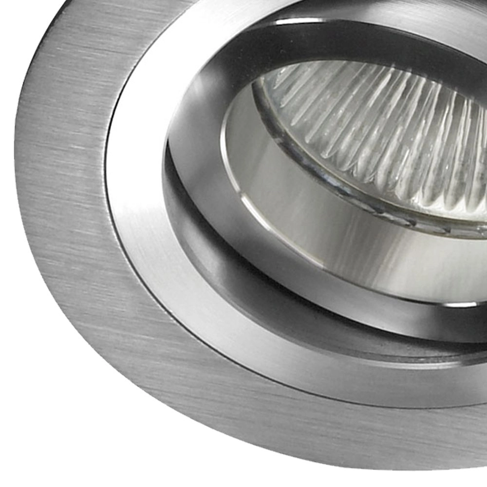 Spot de plafond Di Moda Round gris métal orientable Masterlight 8718121015101