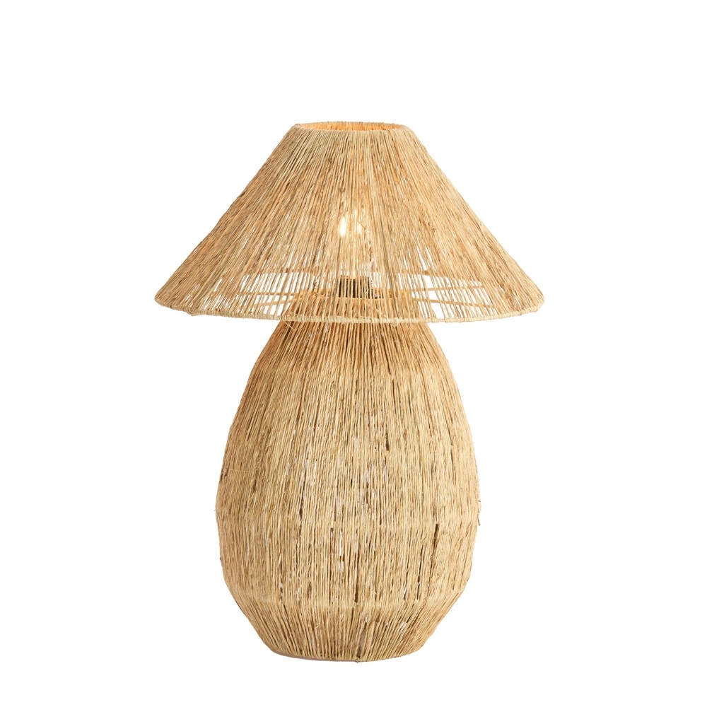 Lampe de table en jute Maruva Ø ombrage de 40 cm Light & Living 8717807836696
