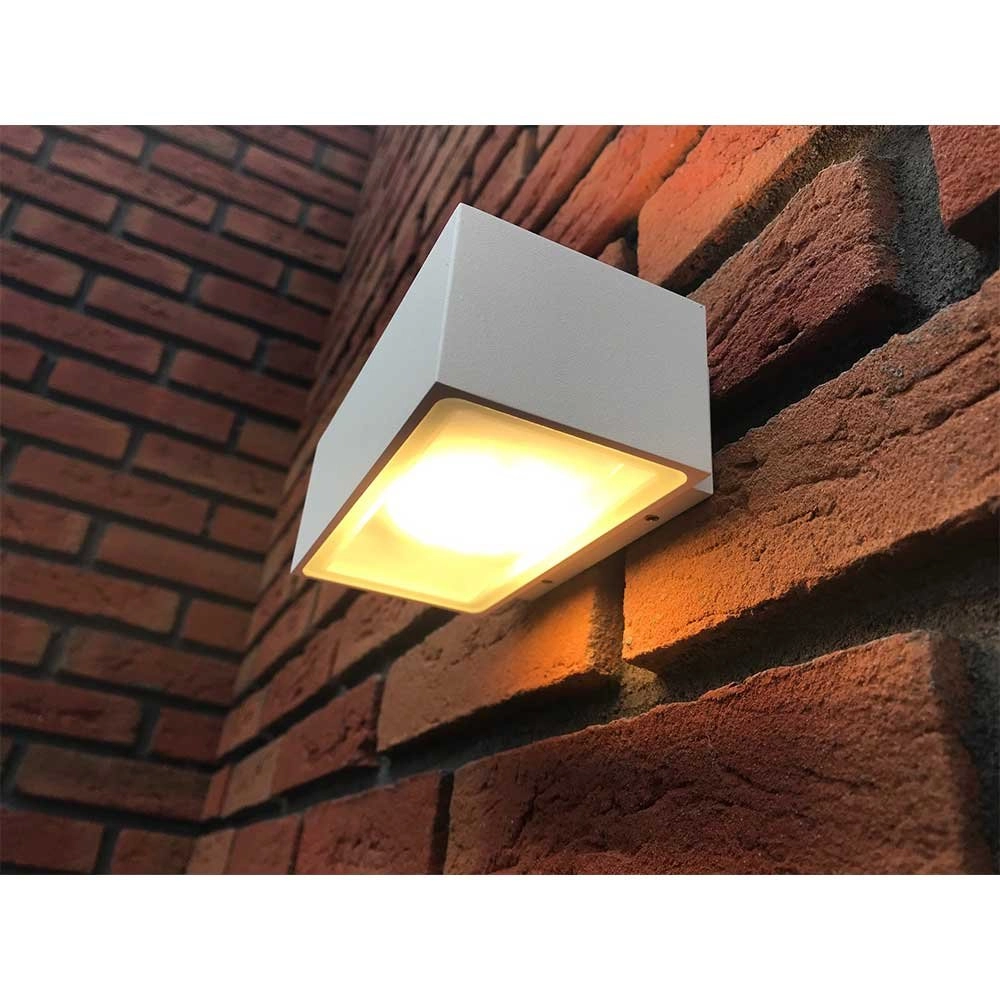 Projecteur de façade à LED Eindh 13 cm - blanc Artdelight 8719831733507