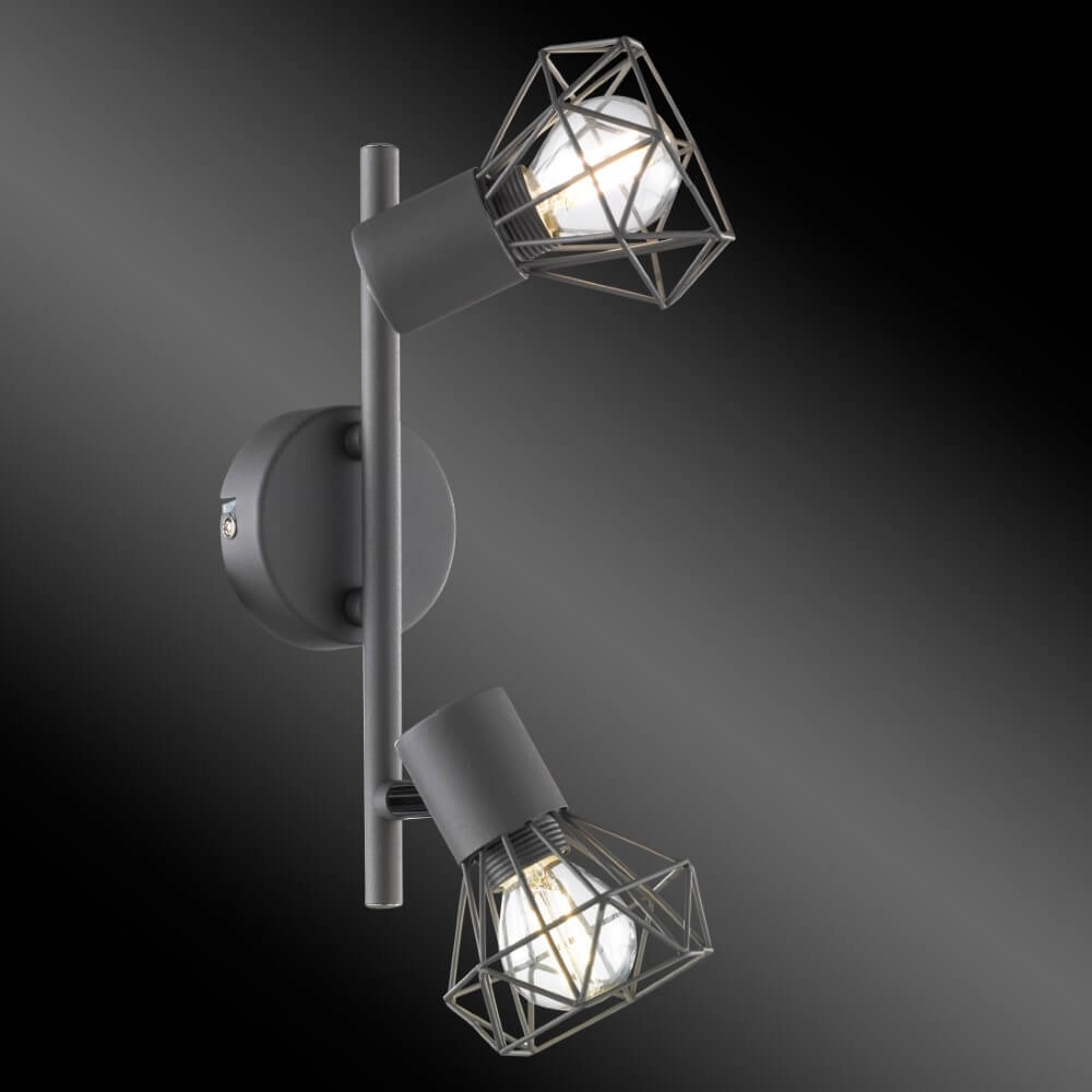 Spot de plafond tendance Ran 2 lumières Fischer & Honsel 4001133222655