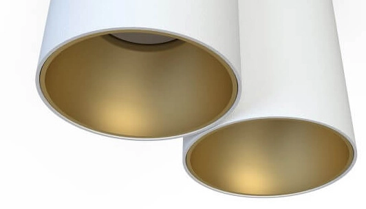 Spot en saillie blanc Eye Tone 2 lumières Lyora 5903139766593