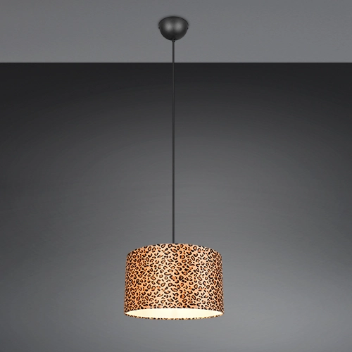 Lampe suspendue Pardina Imprimé léopard