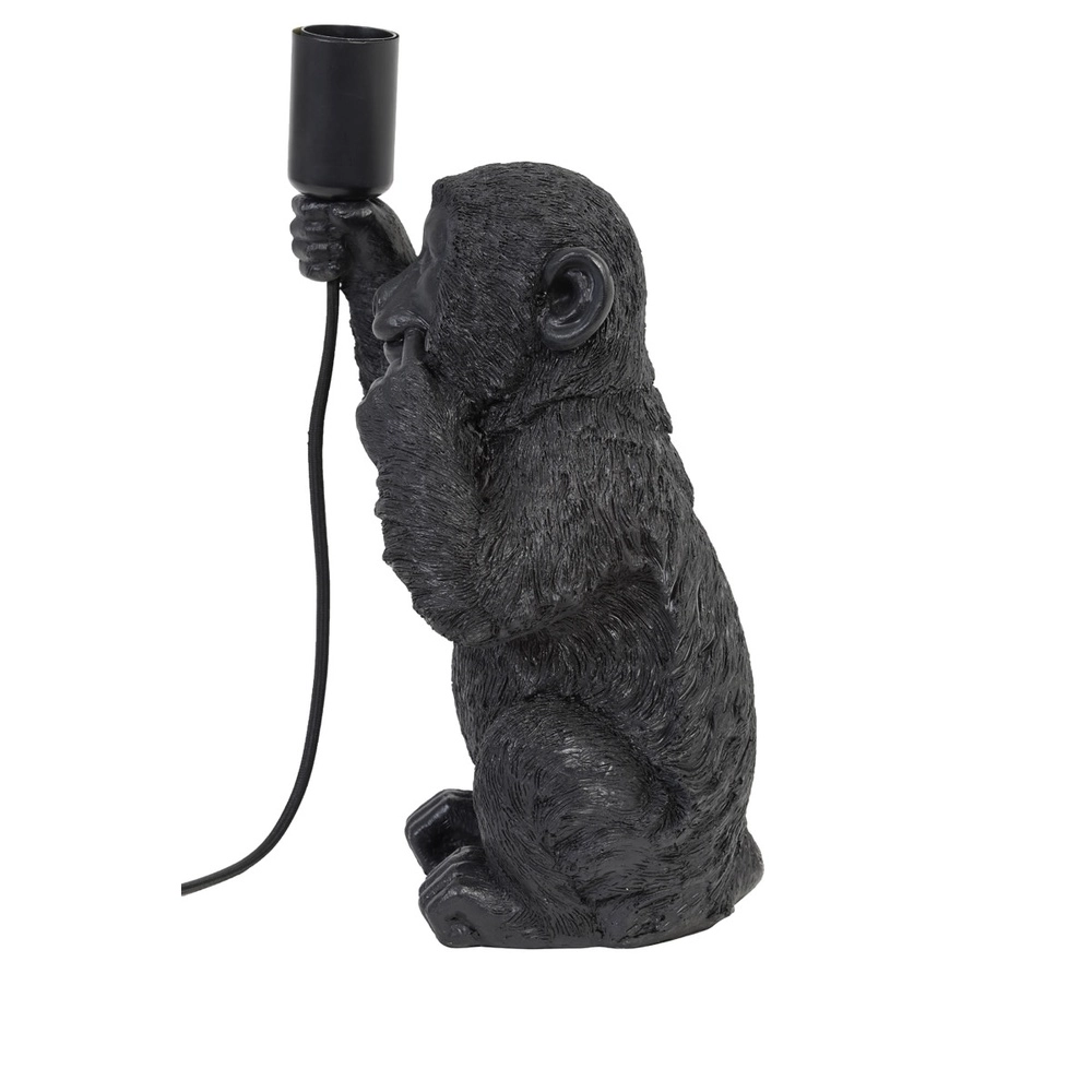 Singe lampe de table Monkey Noir Light & Living 8717807303495