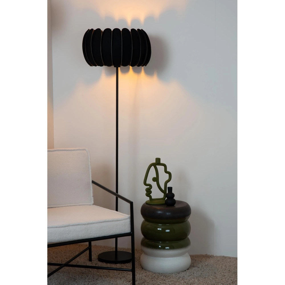 Lampe de pied Spencer Noir Lucide 5411212343741