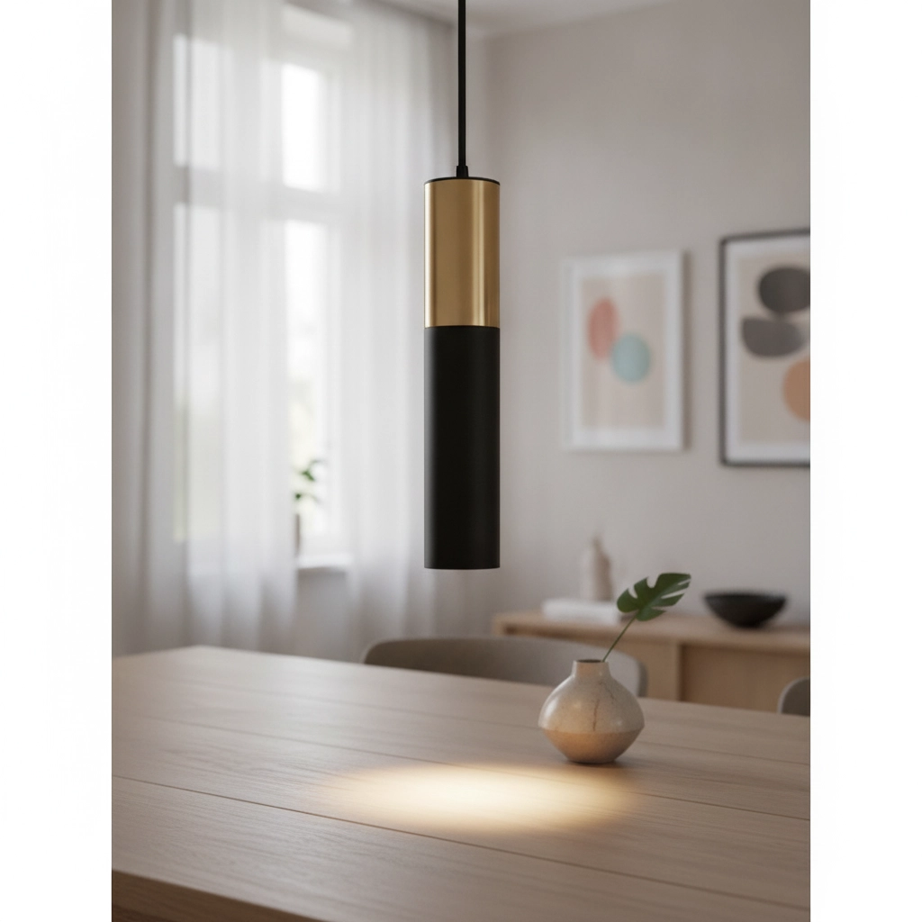 Suspension Pongo M simple 30cm or avec noir