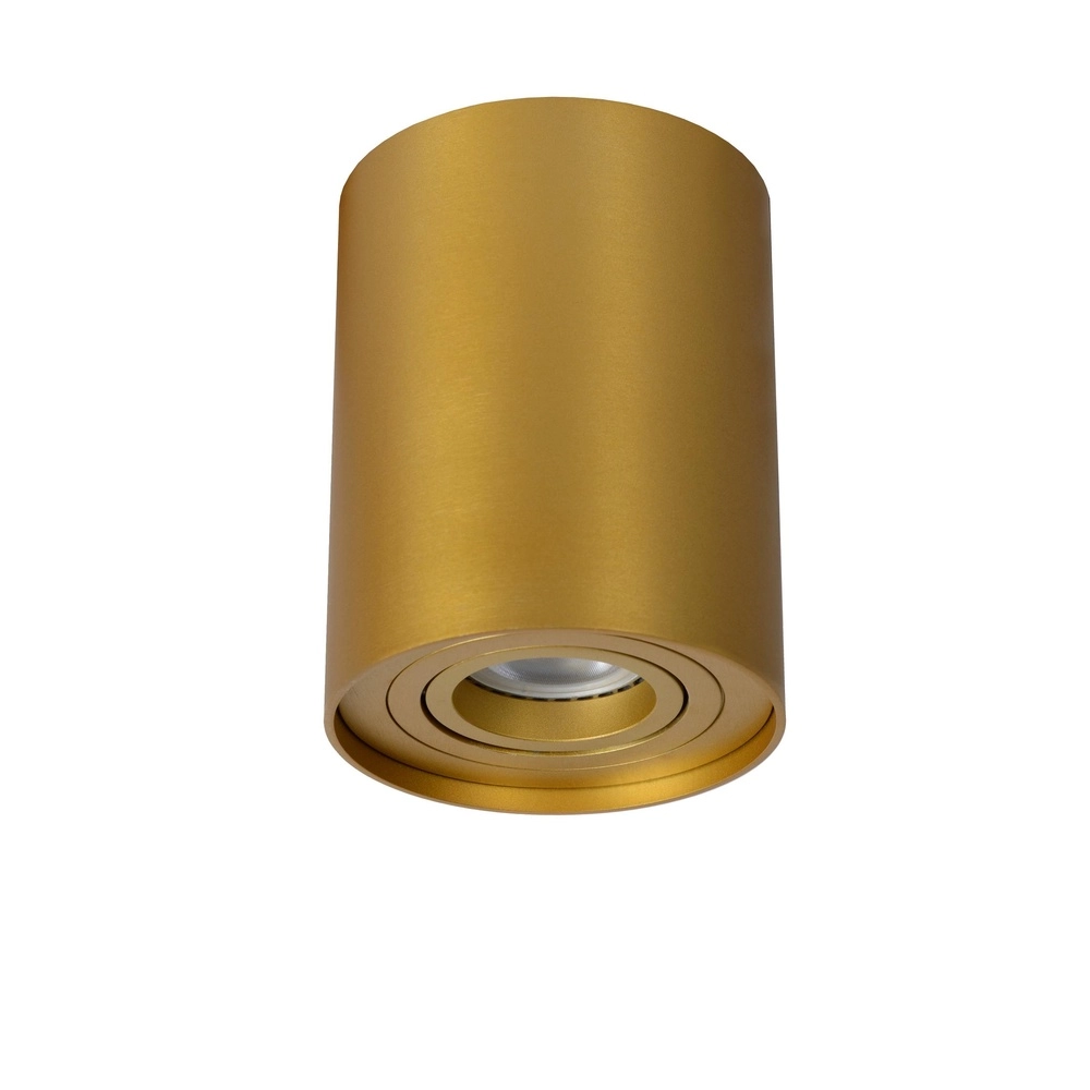 Emplacement de plafond monté en surface Tube or Ø 9,6 cm