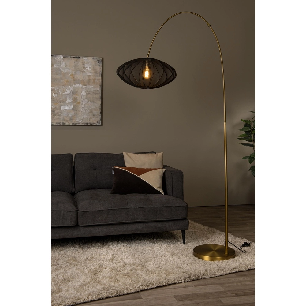 Lampe à arc Corina Noir Lucide 5411212032065