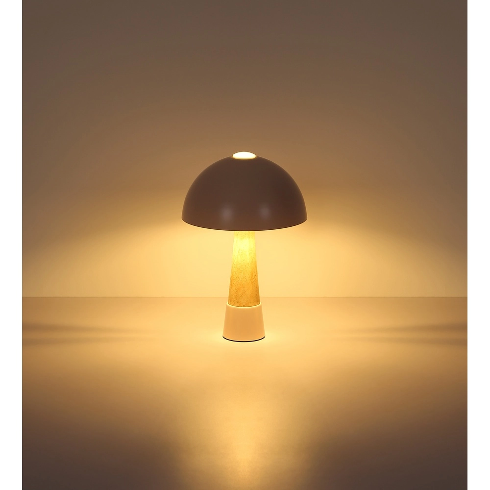 Lampe de table unique Paulin Champagne Globo 9007371578696
