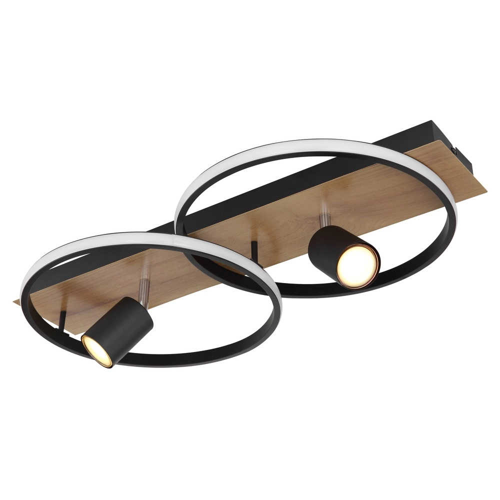 Lampe de plafond Danny Noir Globo 9007371437696
