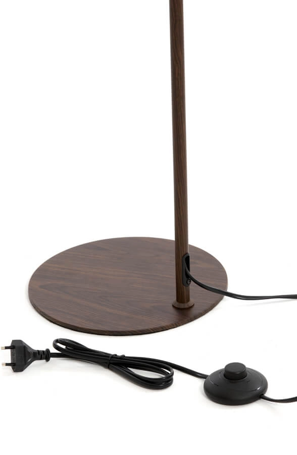 Lampe de lecture aspect bois Salomo 147 cm Light & Living 8717807757151