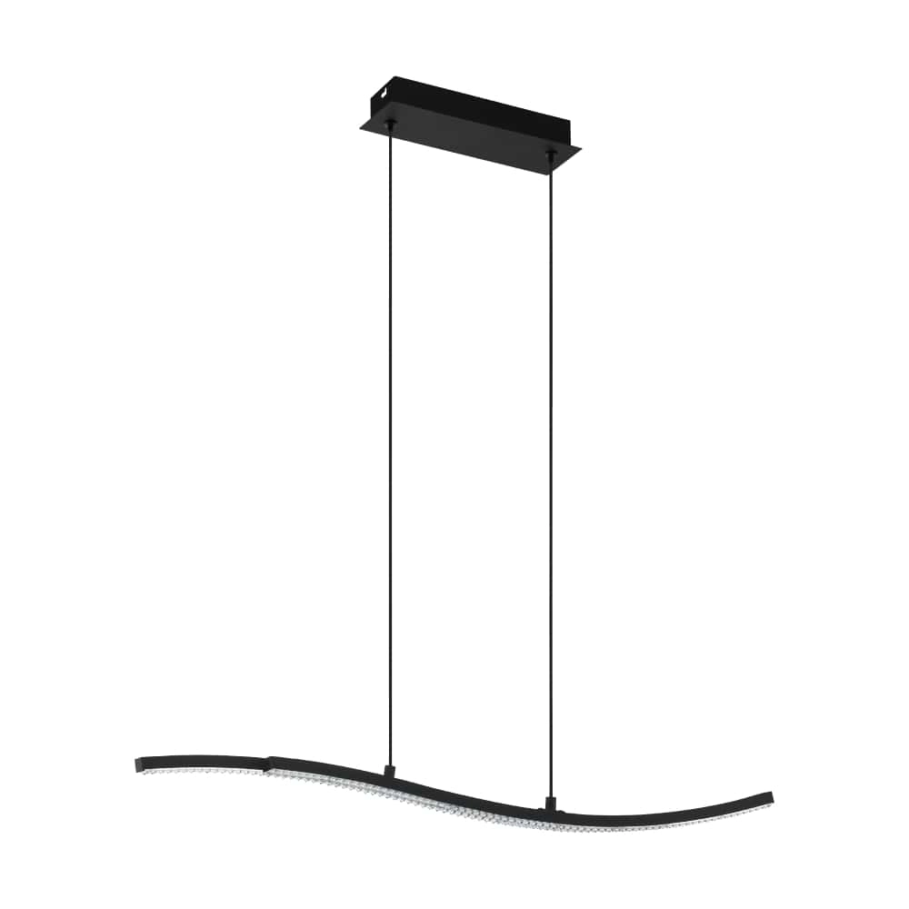 Lampe suspendue LED Lejias noir Lampe suspendue LED Lejias noir