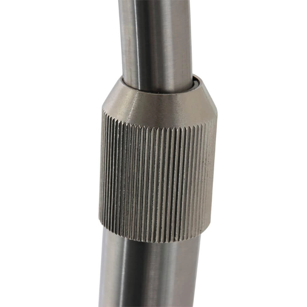 Lampe à arc Gramineus gris avec abat-jour taupe Steinhauer 8712746092868