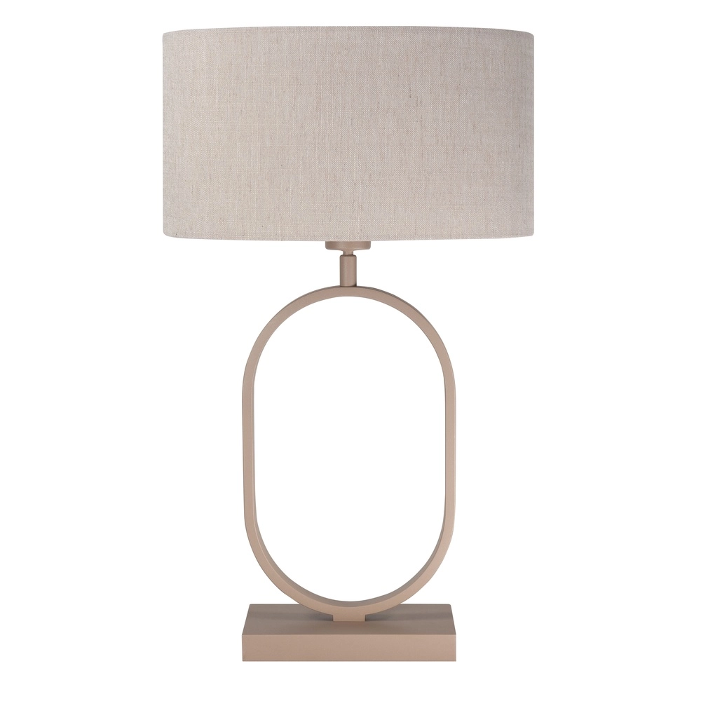 Lampe de table Verona brun sable 48cm