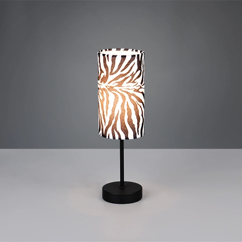 Lampe de table Zebara Empreinte zébrée Trio 4017807678345