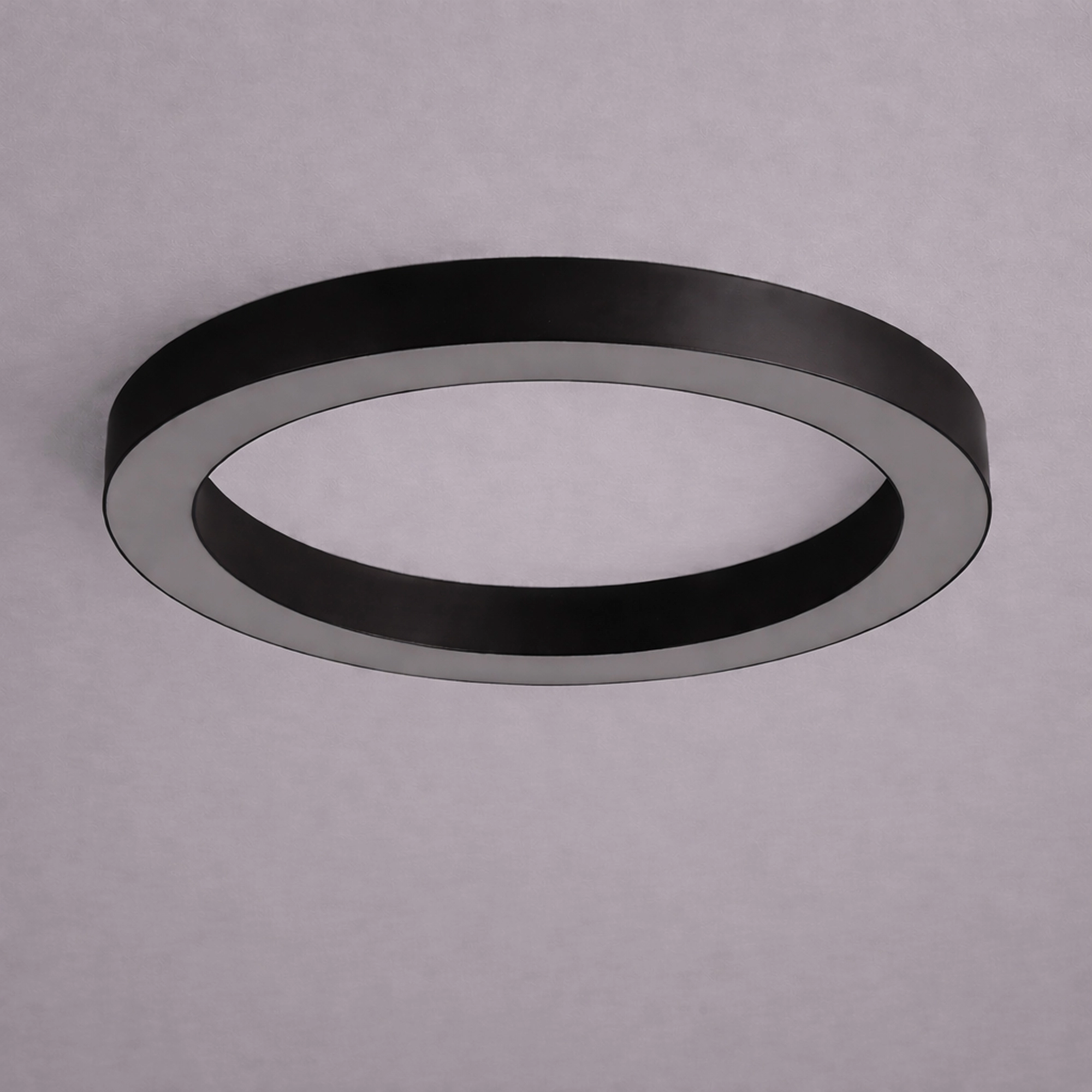 Lampe de plafond à design Hey-lo noir Ø 60 cm Lyora 5053423315164