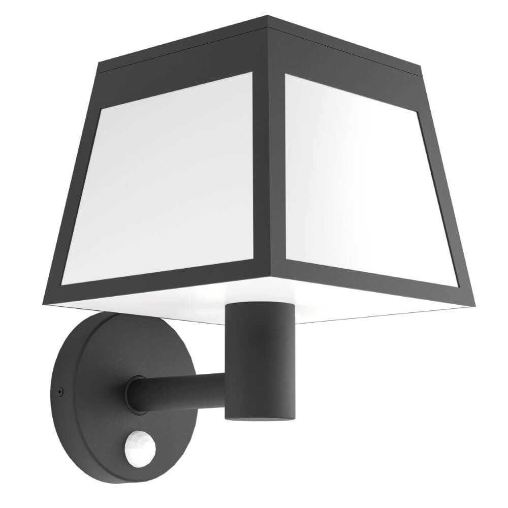 Applique solaire Altilia noir avec du blanc