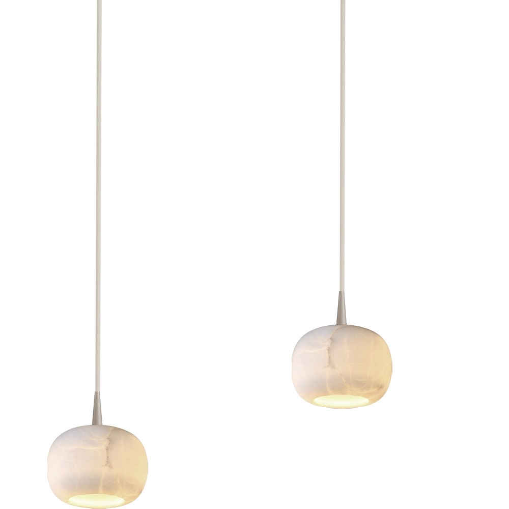 Lampe suspendue ovale Alta Terra beige à 6 tons clairs Masterlight 8718121438337