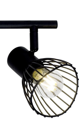 Lampe de plafond Elhi Noir Brilliant 4004353306556