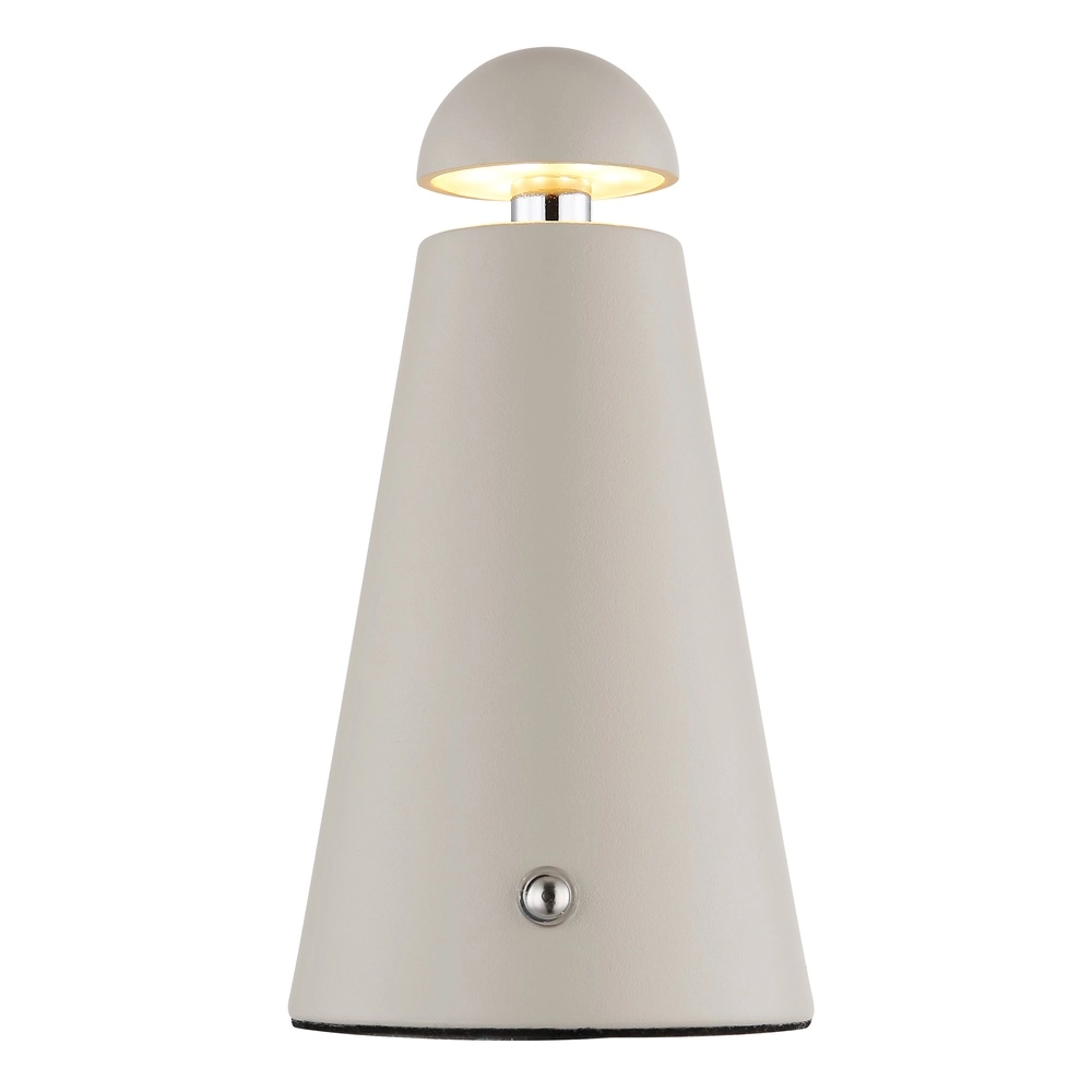 Lampe de table moderne Liva brun sable Globo 9007371566914
