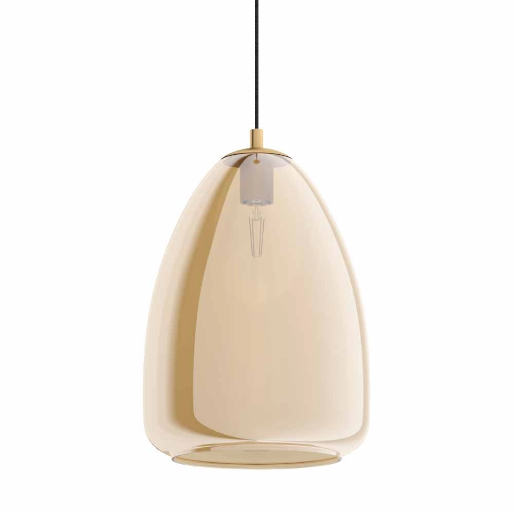 Suspension ambre Alobrase Ø 30 cm Suspension ambre Alobrase Ø 30 cm