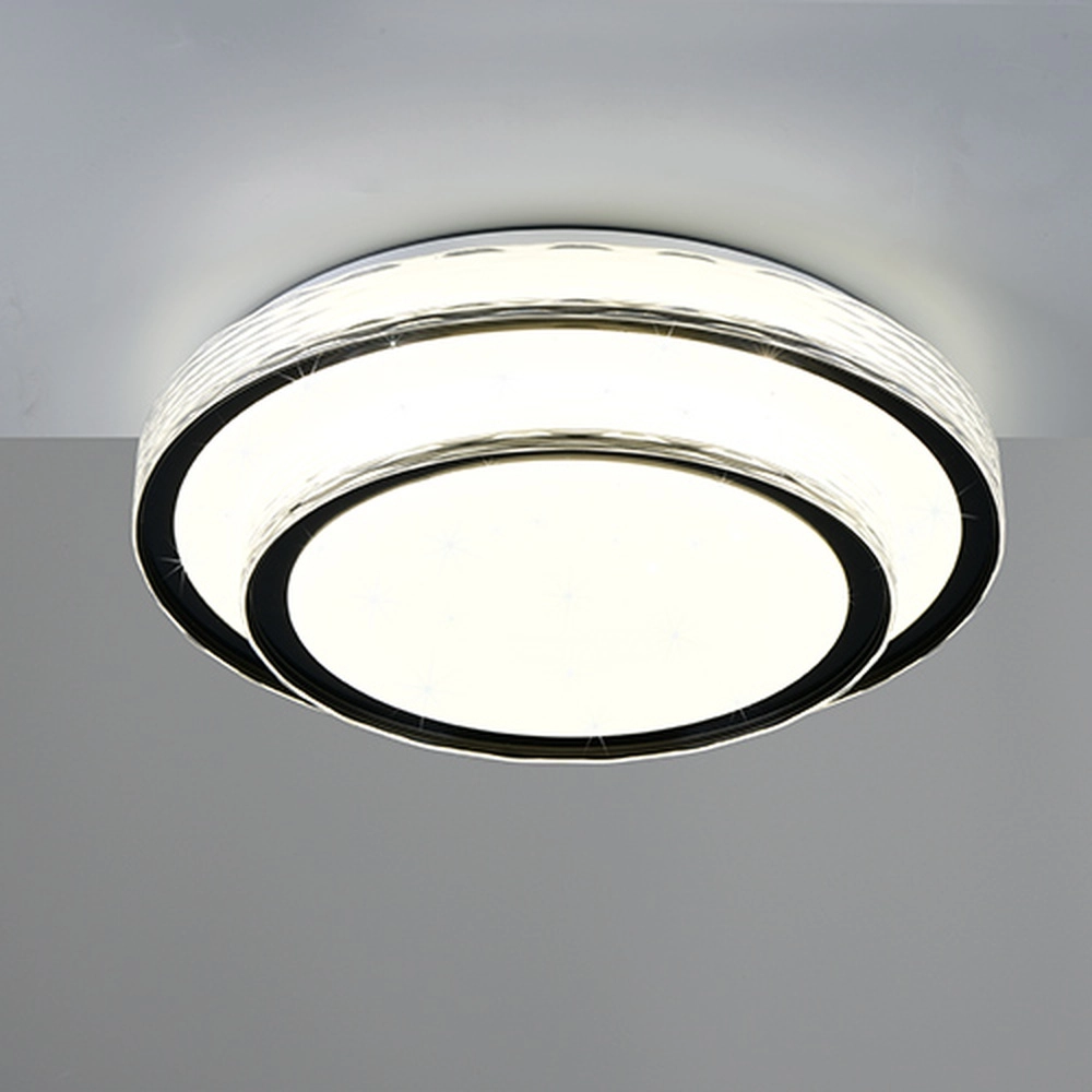 Lampe de plafond Dima Noir Trio 4017807670363