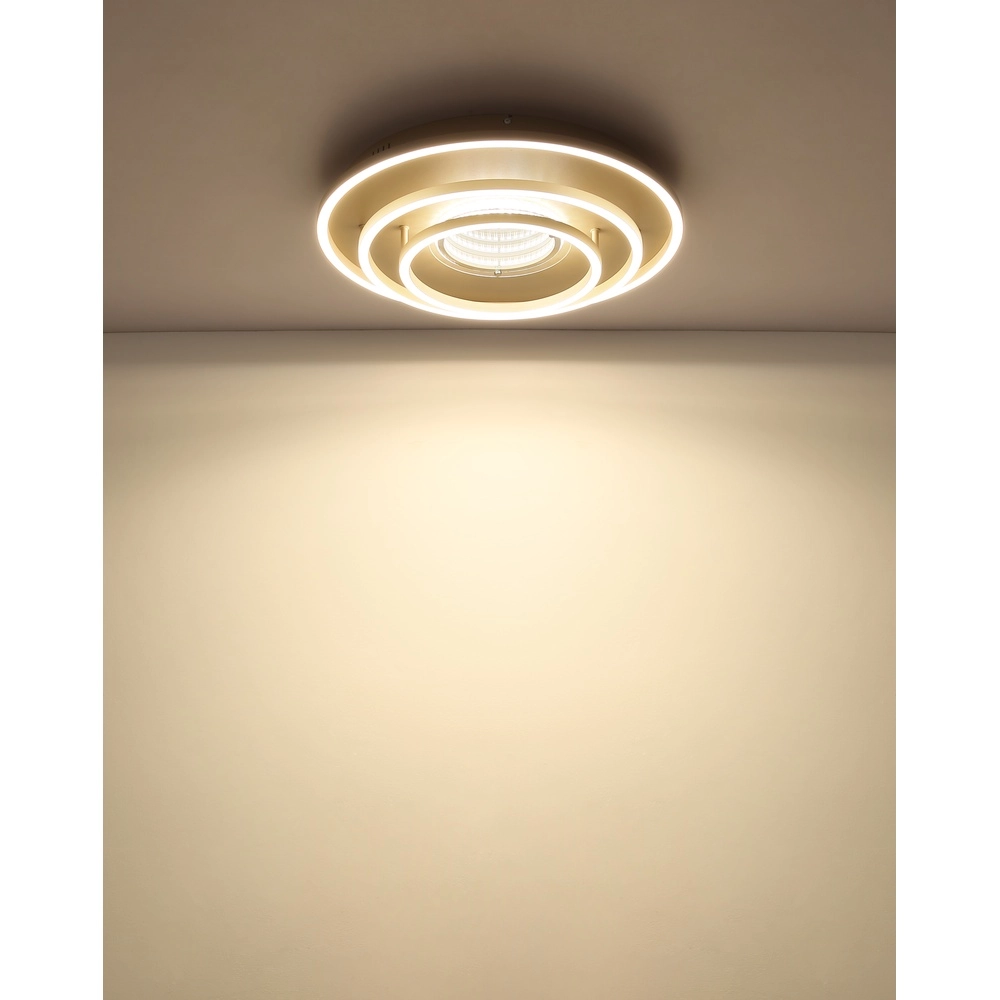 Plafonnier design Lawanda brun sable 51cm Globo 9007371589265