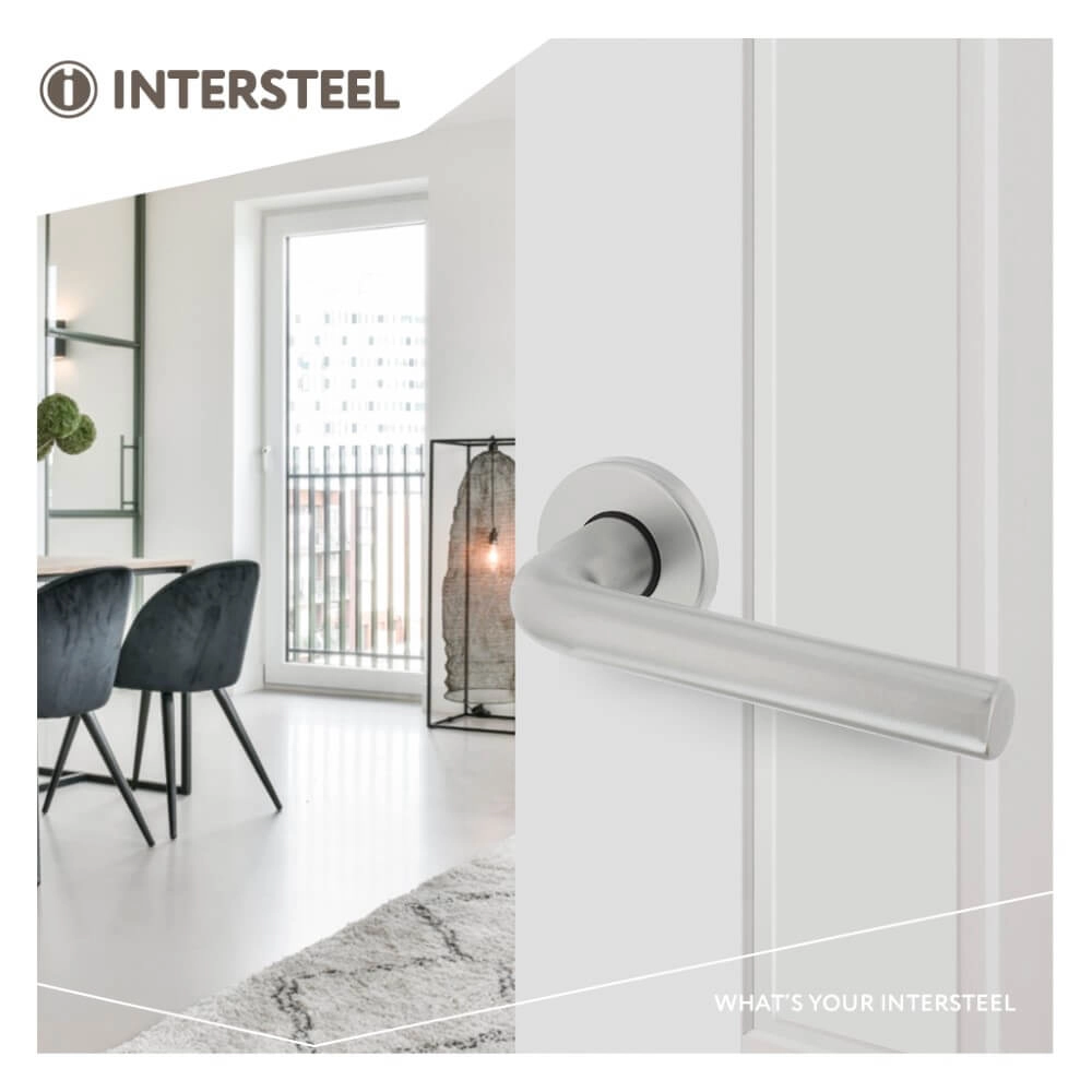 Poignée Derby rond en aluminium Intersteel 8714186075197