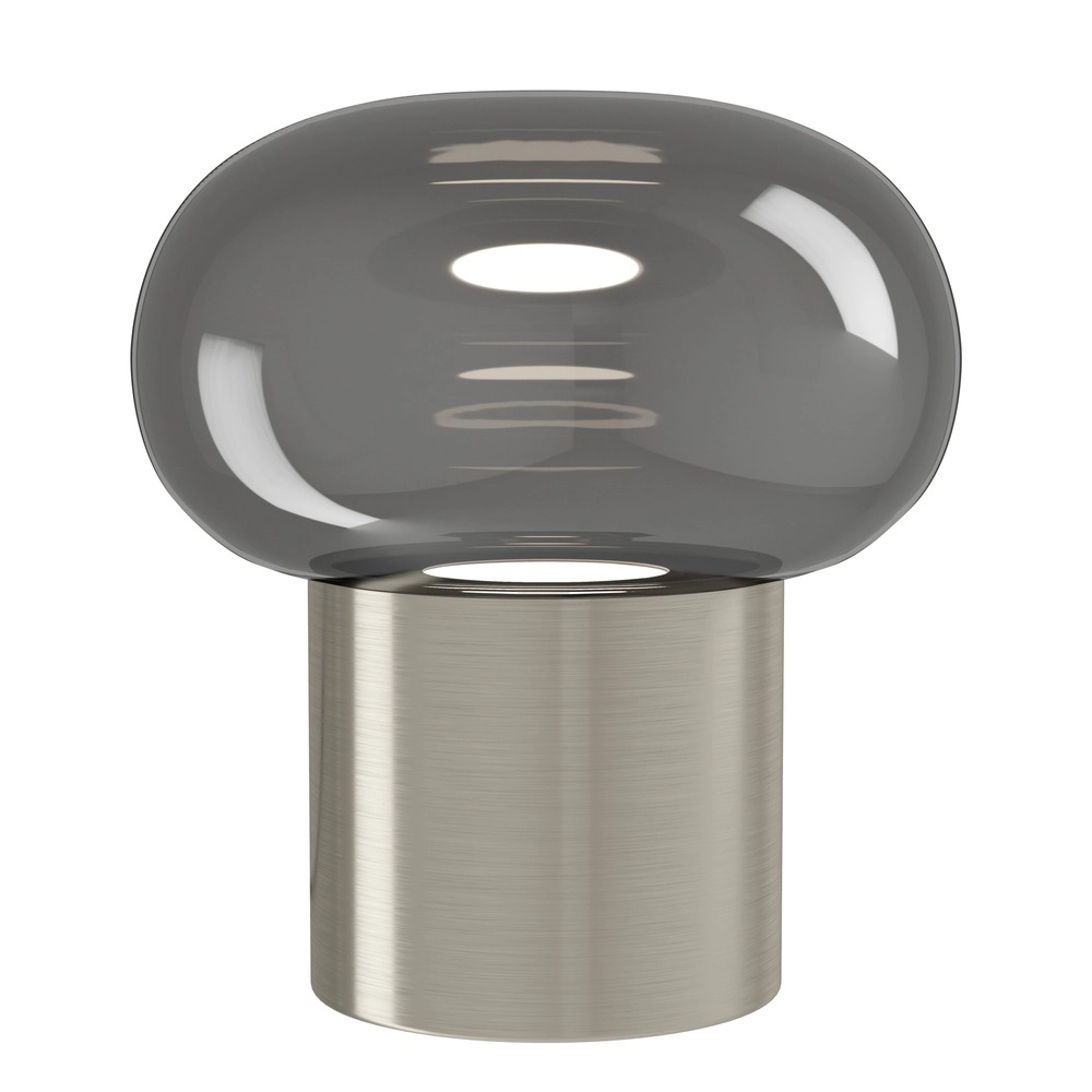 Lampe de table de conception Bravino nickel Ø 15,5cm