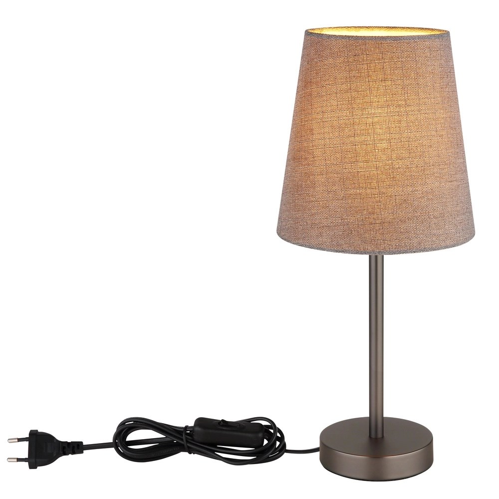 Lampe de table Joris Bronze à fusil Globo 9007371583515