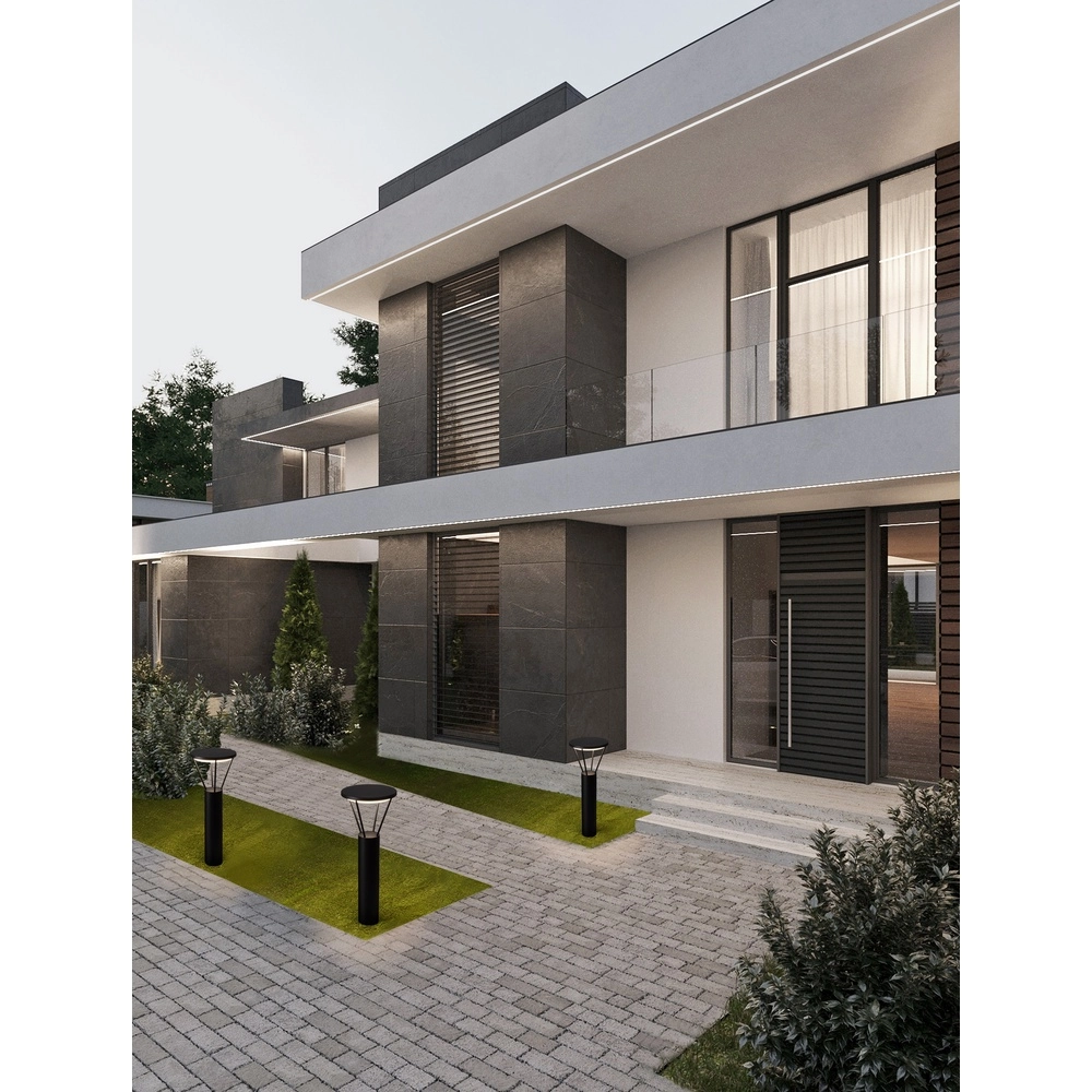 Lampe de jardin Virtus anthracite Lyora 5212017449344